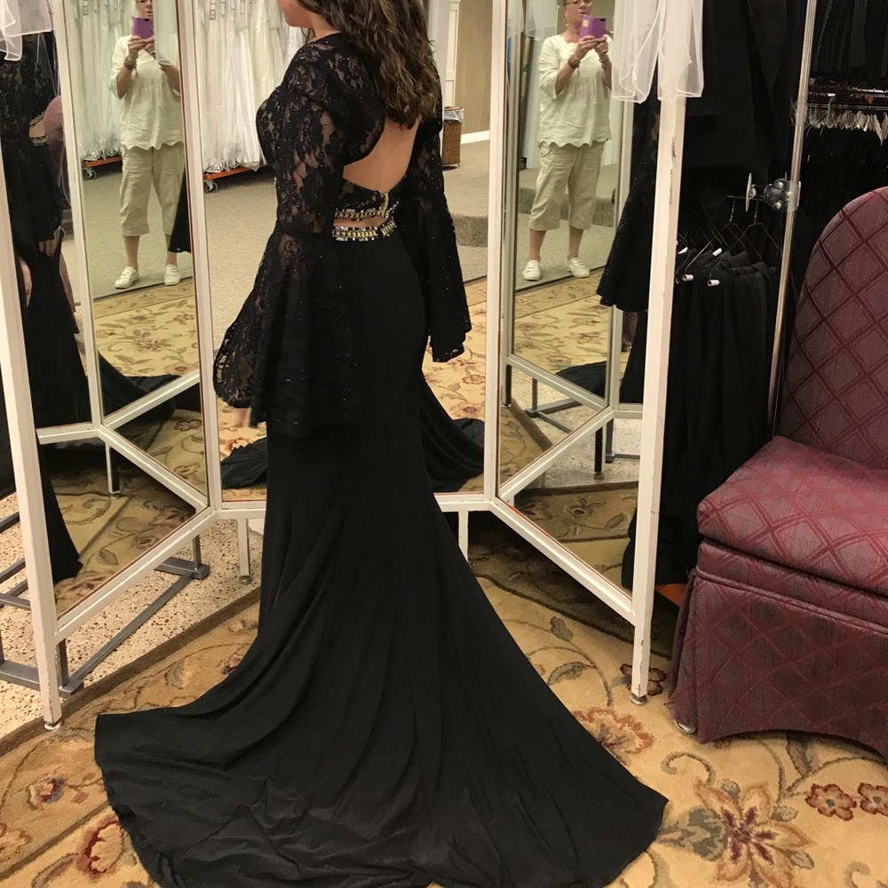 Worn once prom/formal two piece dress!